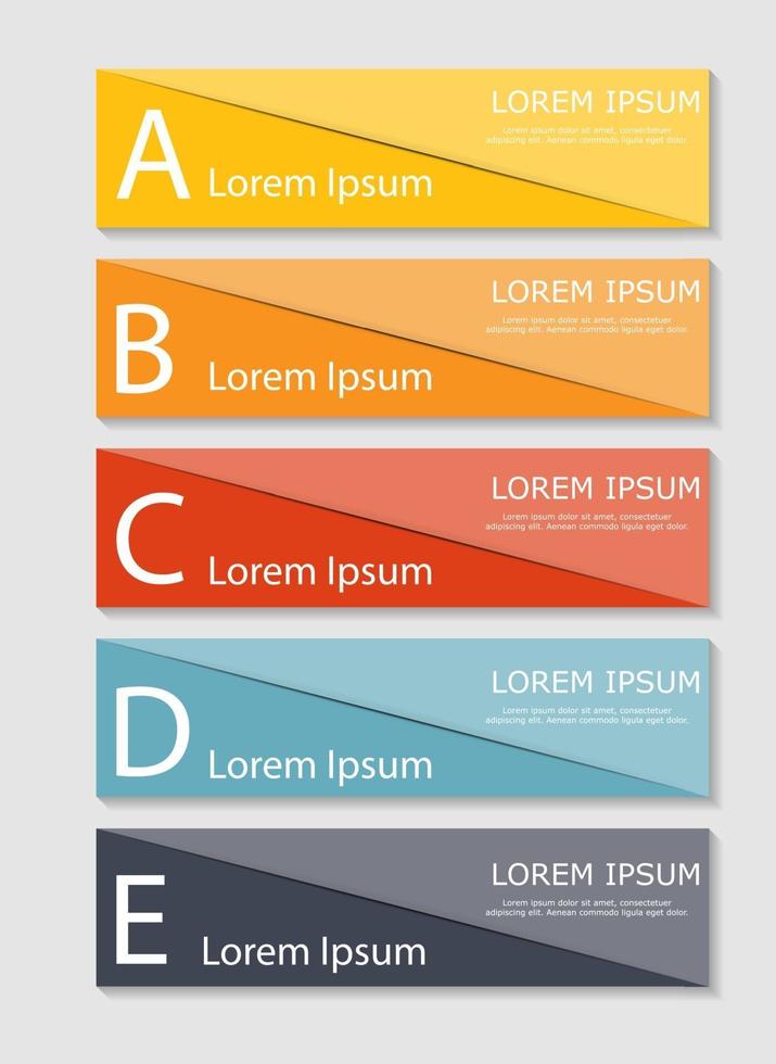 Infographic Templates for Business Vector Illustration.