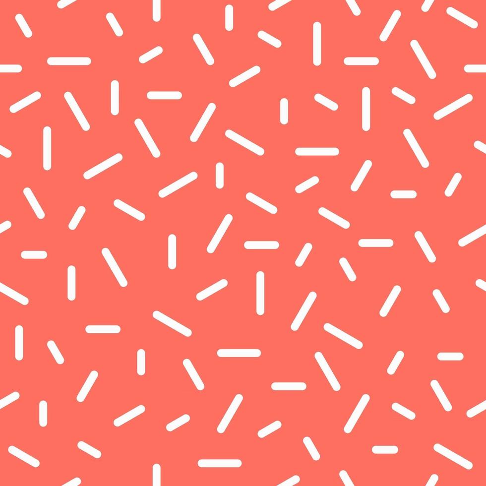 Seamless geometric pattern memphis style pattern background vector