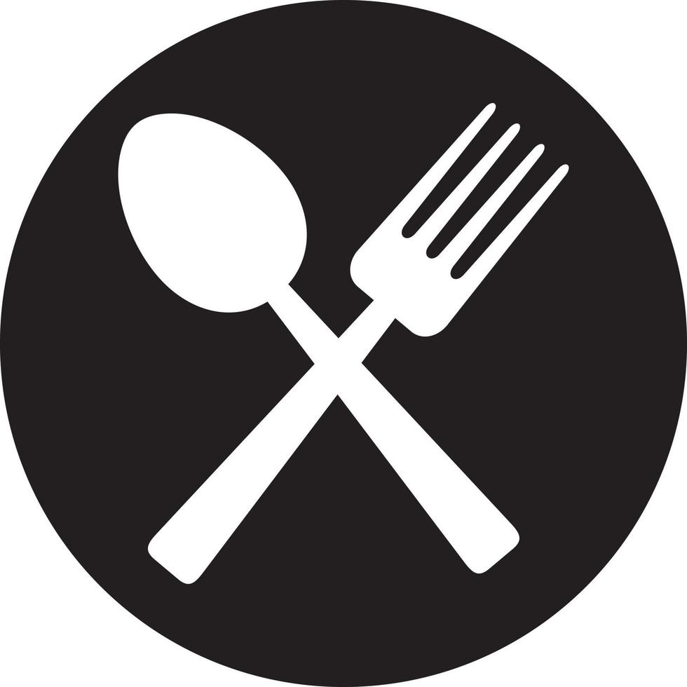 Fork and Spoon Icon vector