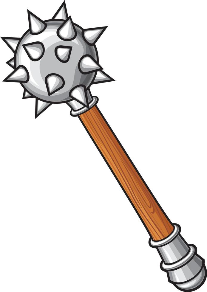 Medieval Mace or Ancient Weapon vector