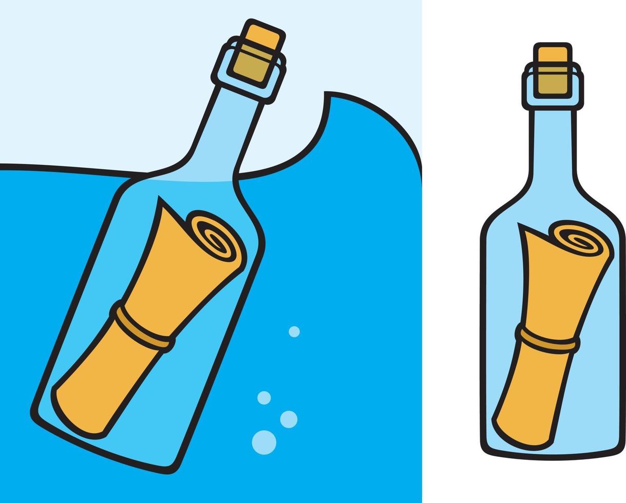 Massage in the Bottle vector