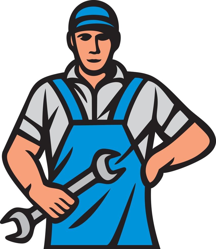 Car Service Man vector