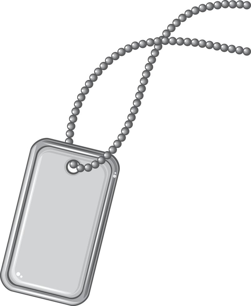 Military Dog Tags vector