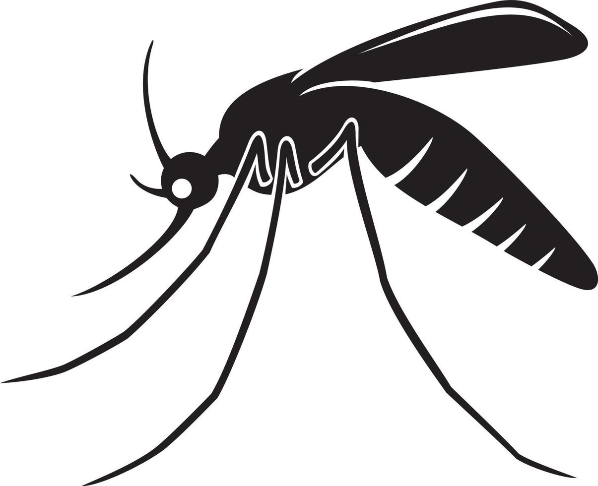 Mosquitoes Insect Icon vector