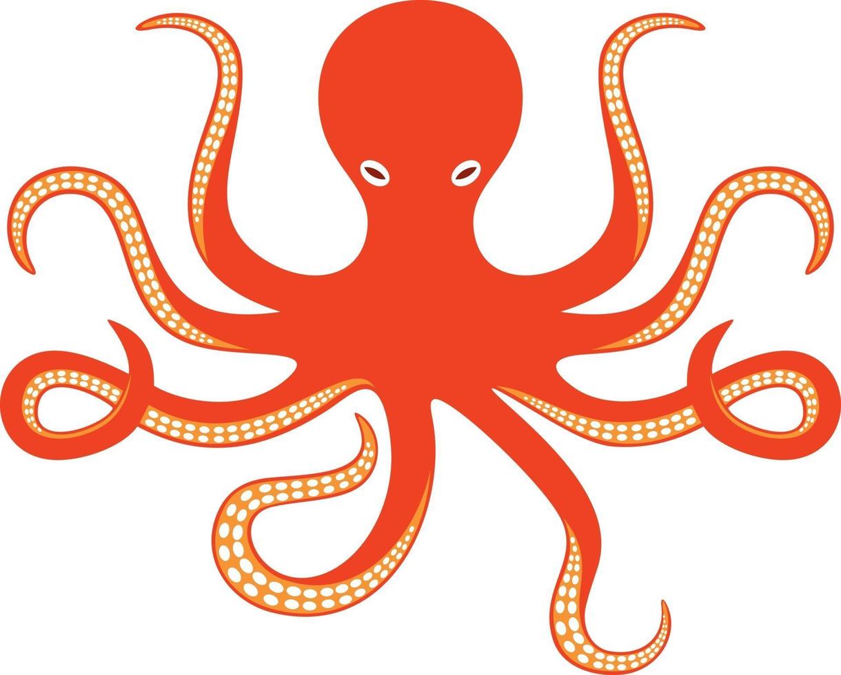 Octopus and Tentacles vector