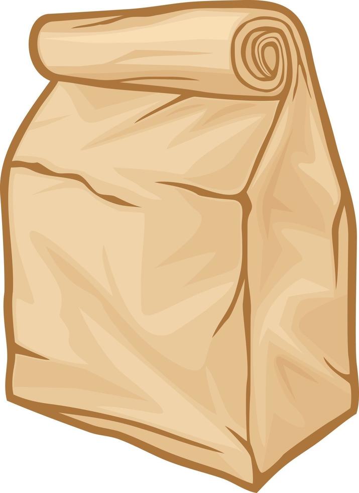 Paper Lunch Bag vector