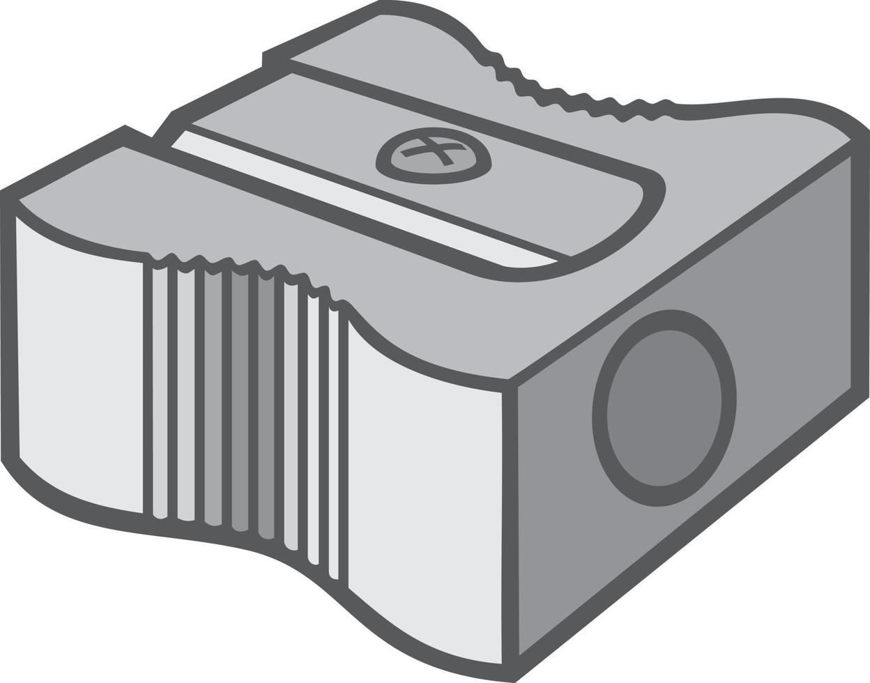 icono de sacapuntas vector