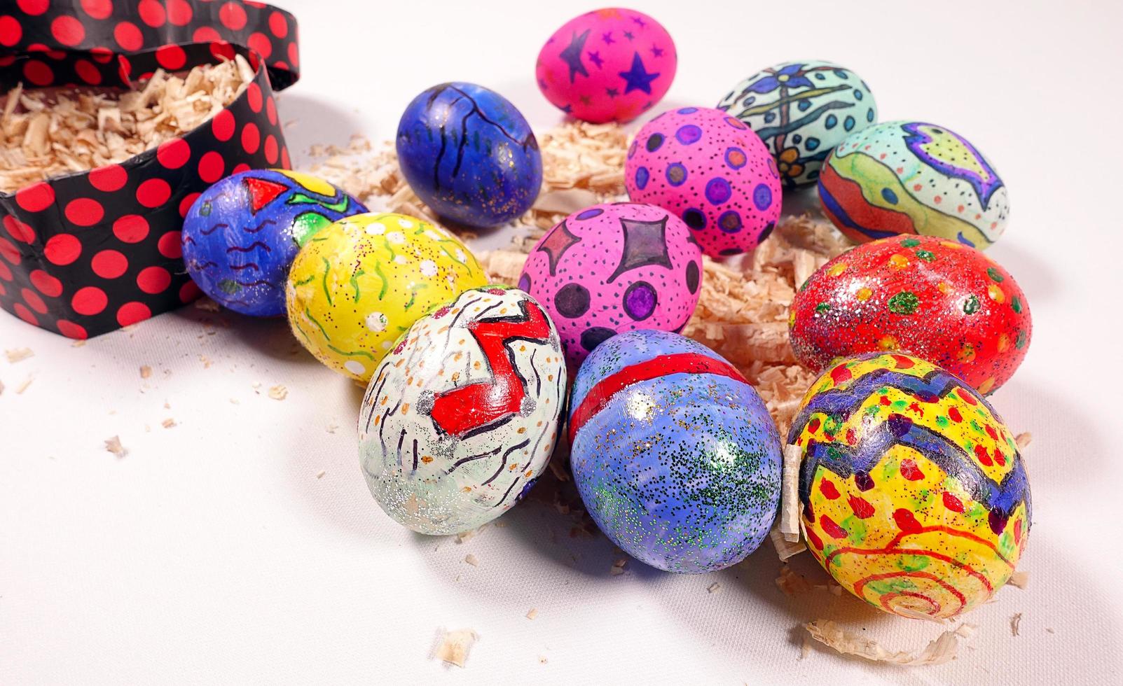huevos de pascua pascual celebración fiesta tradicional foto
