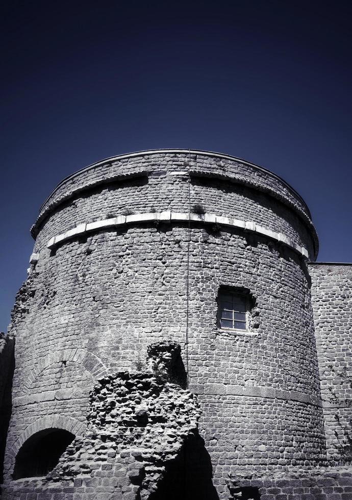 Red Bazilica of Bergama in Turkey photo