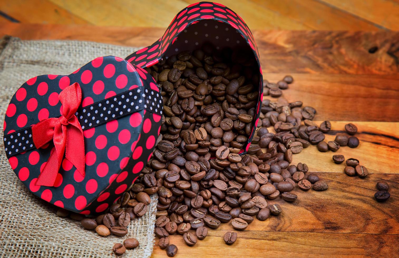 granos de café tostados naturales foto