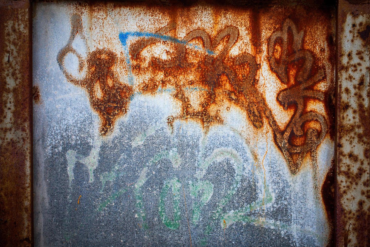 Fondo de hierro metálico grunge oxidado sucio foto