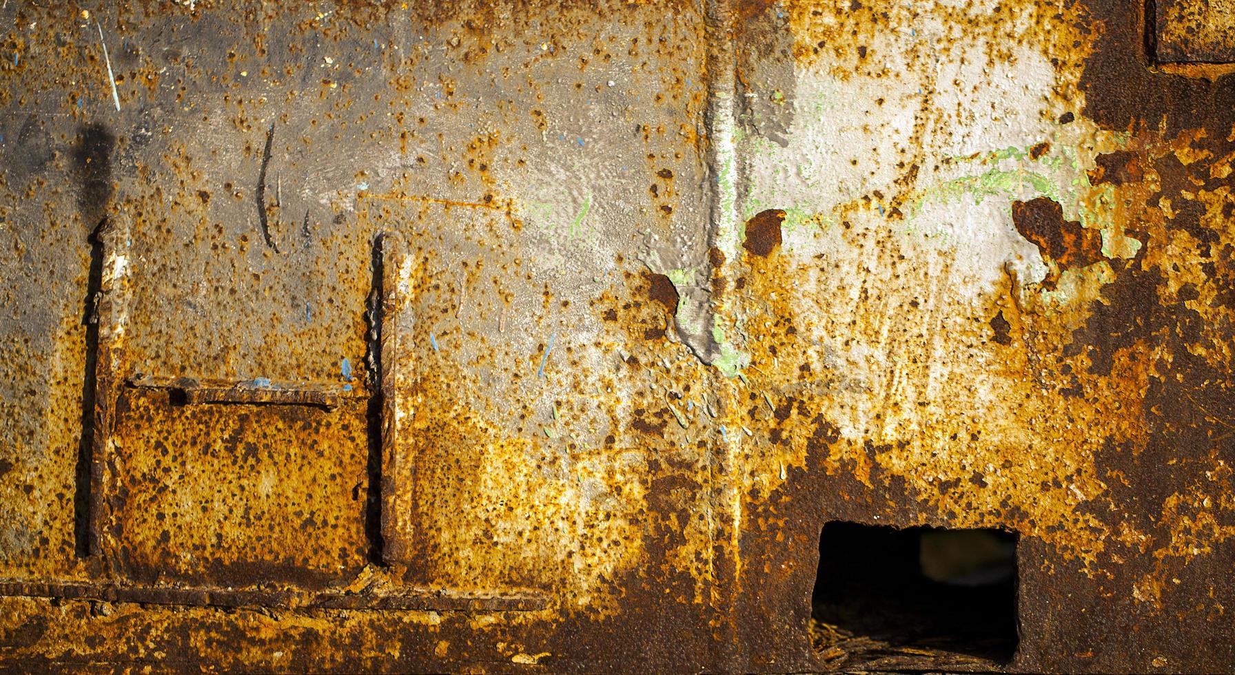 Dirty Rusty Grunge Metallic Iron Background photo