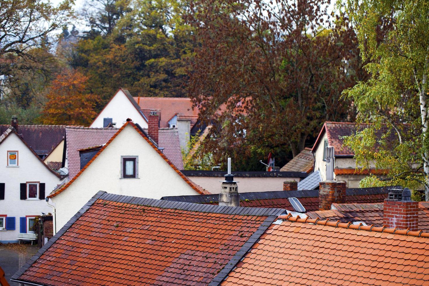 vendimia, antigua, arquitectura alemana, casa de campo foto