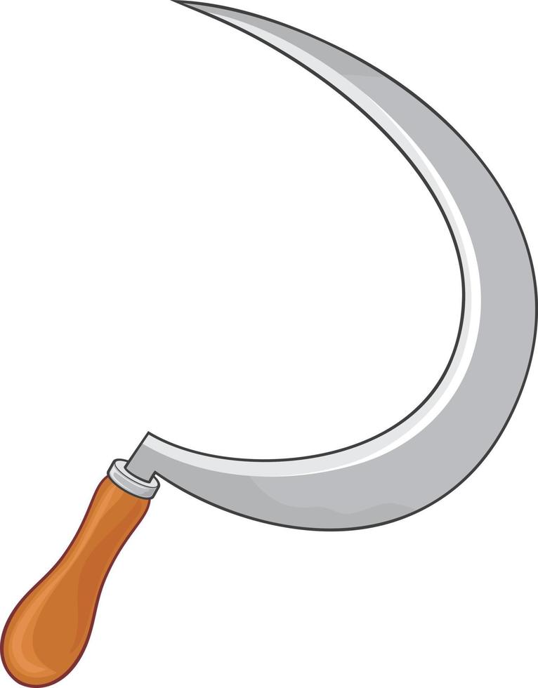 Sickle Agricultural Tool vector