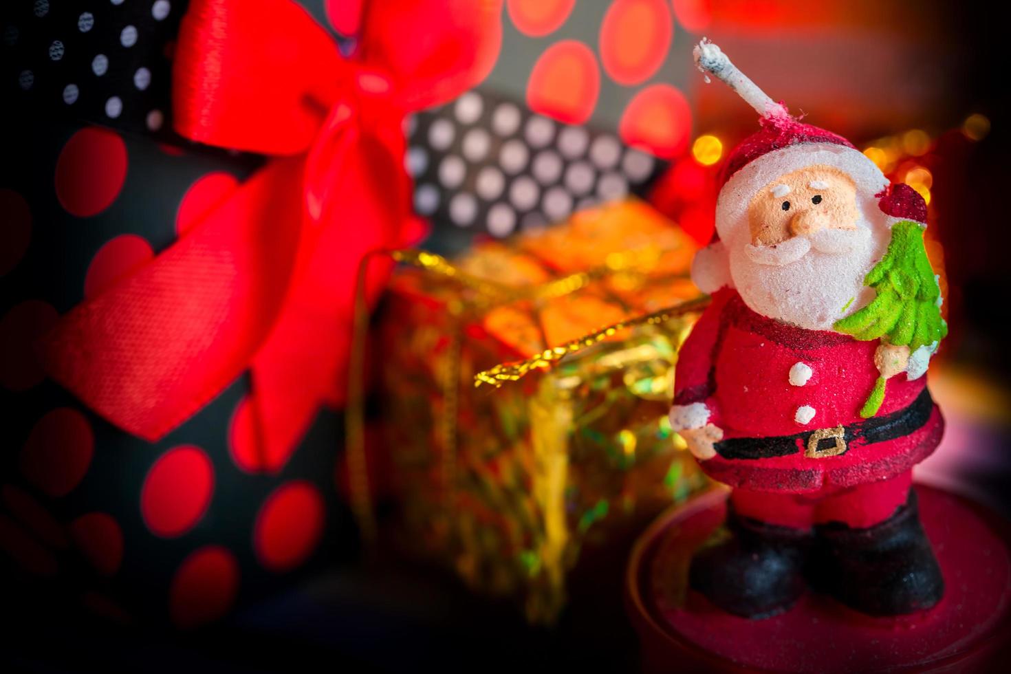 Christmas New Year Colorful Decoration Concept photo
