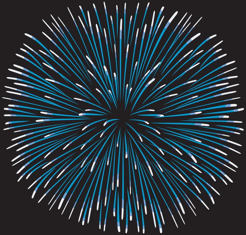 diseño de icono de fuegos artificiales vector