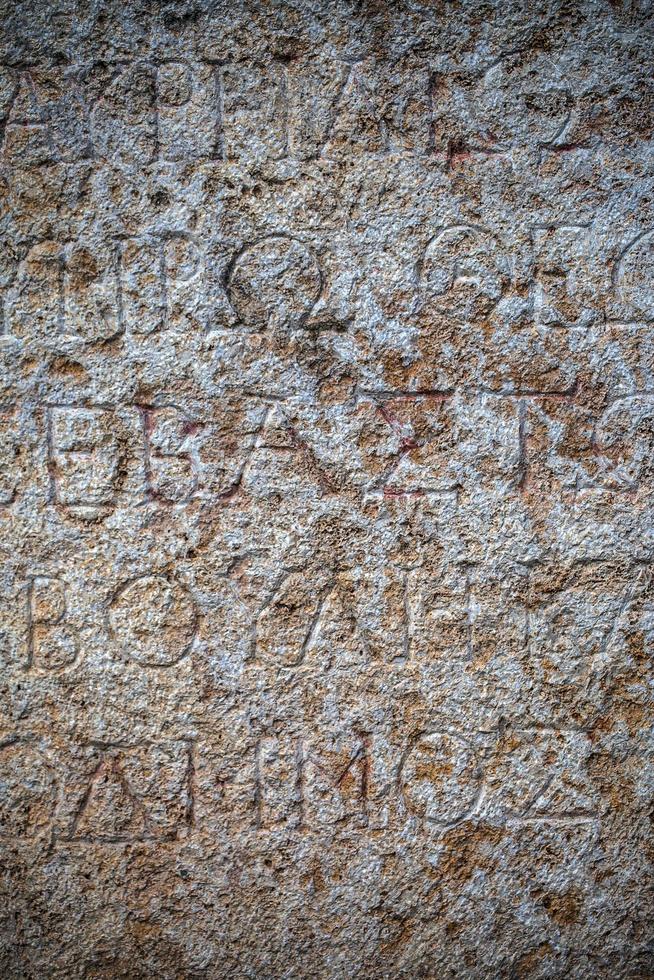 Historical Symbols Signs Alphabets of Ancient Egypt photo