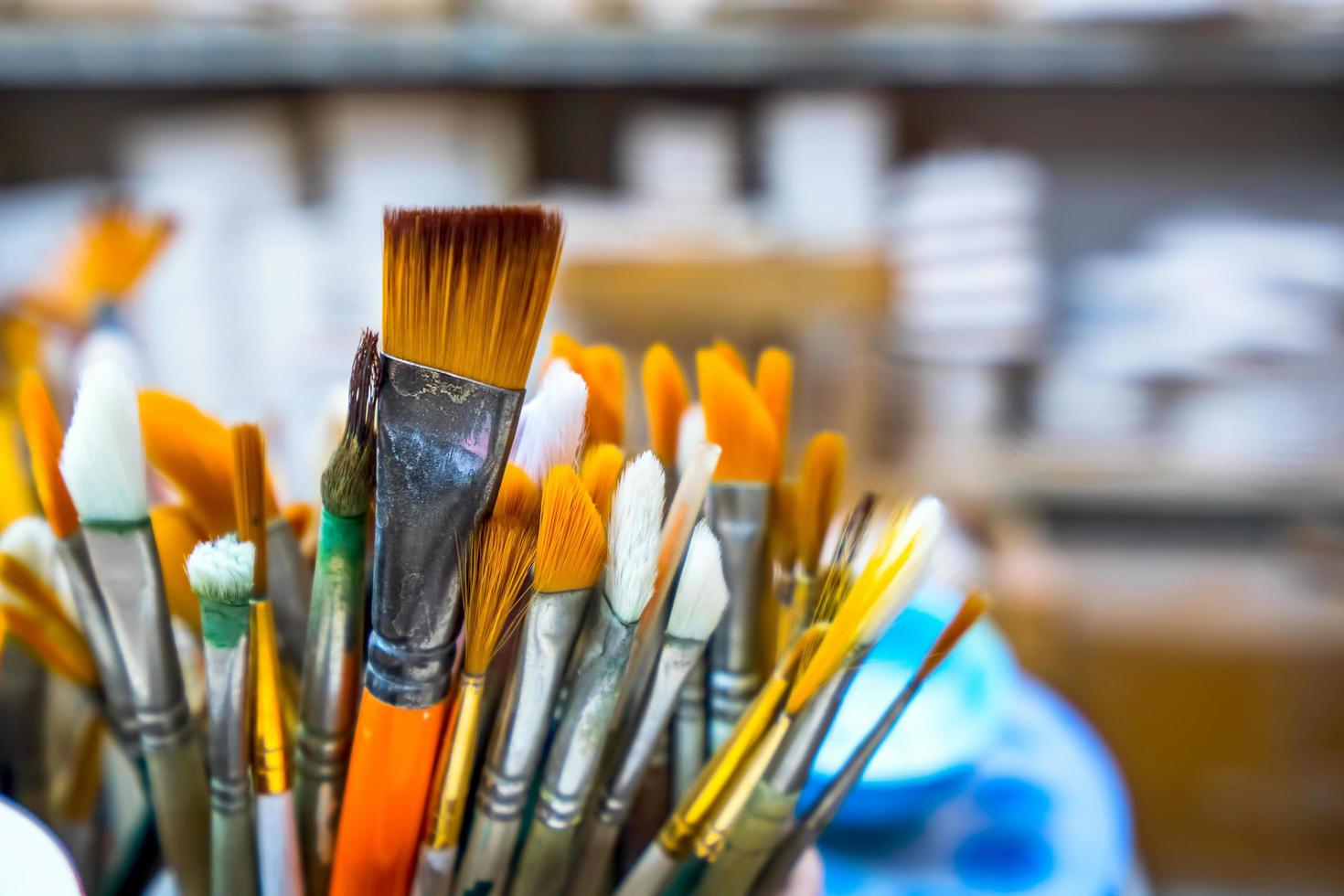 Art Object Paint Brush Equipment photo