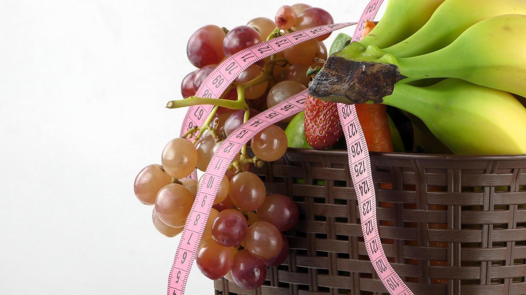 Mix of Vegetarian Organic Food Fruits photo
