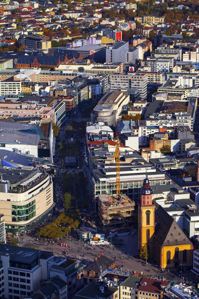 European Cityscape General Buildings in Germany Frankfurt photo