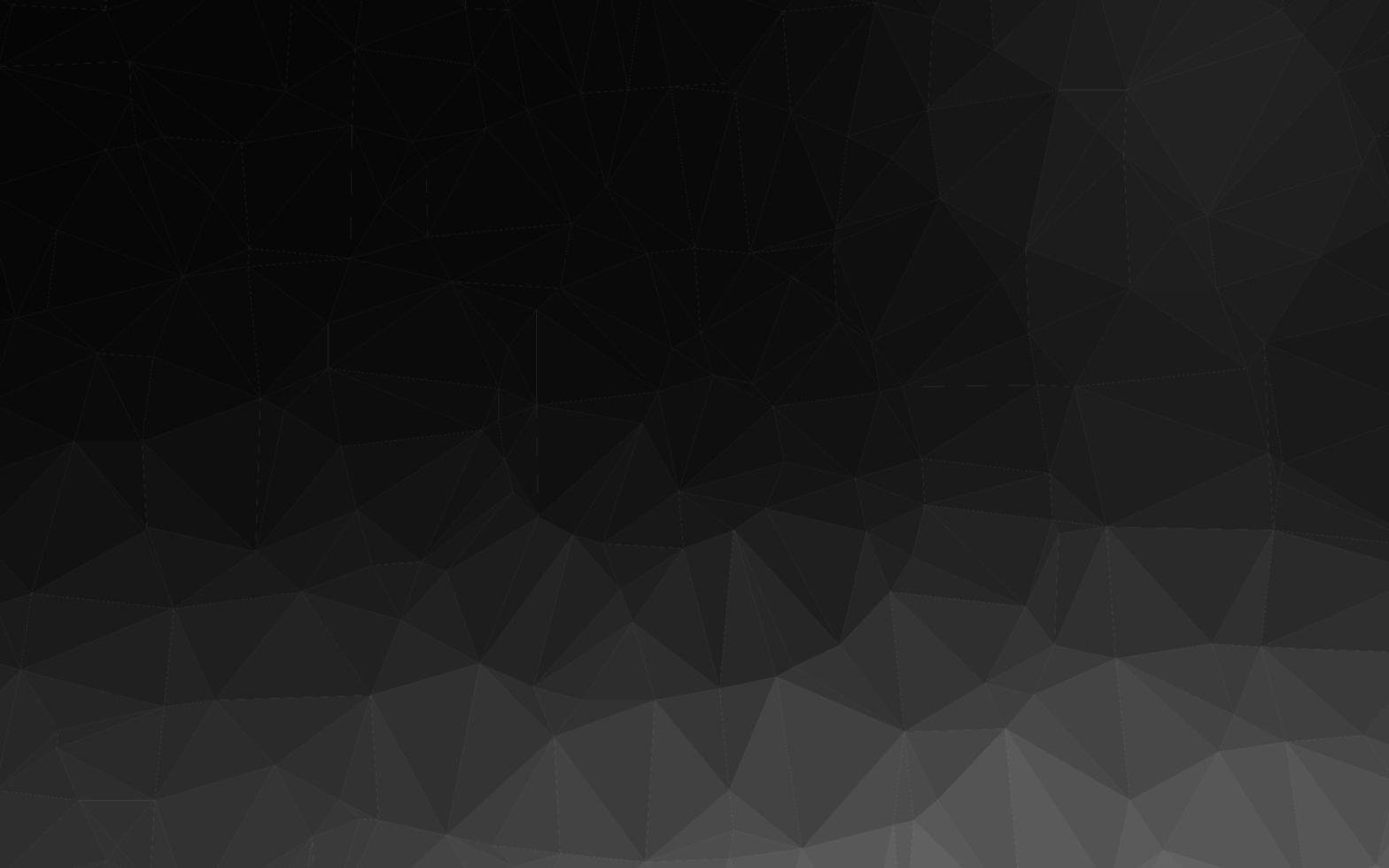 Dark Silver, Gray vector blurry triangle pattern.