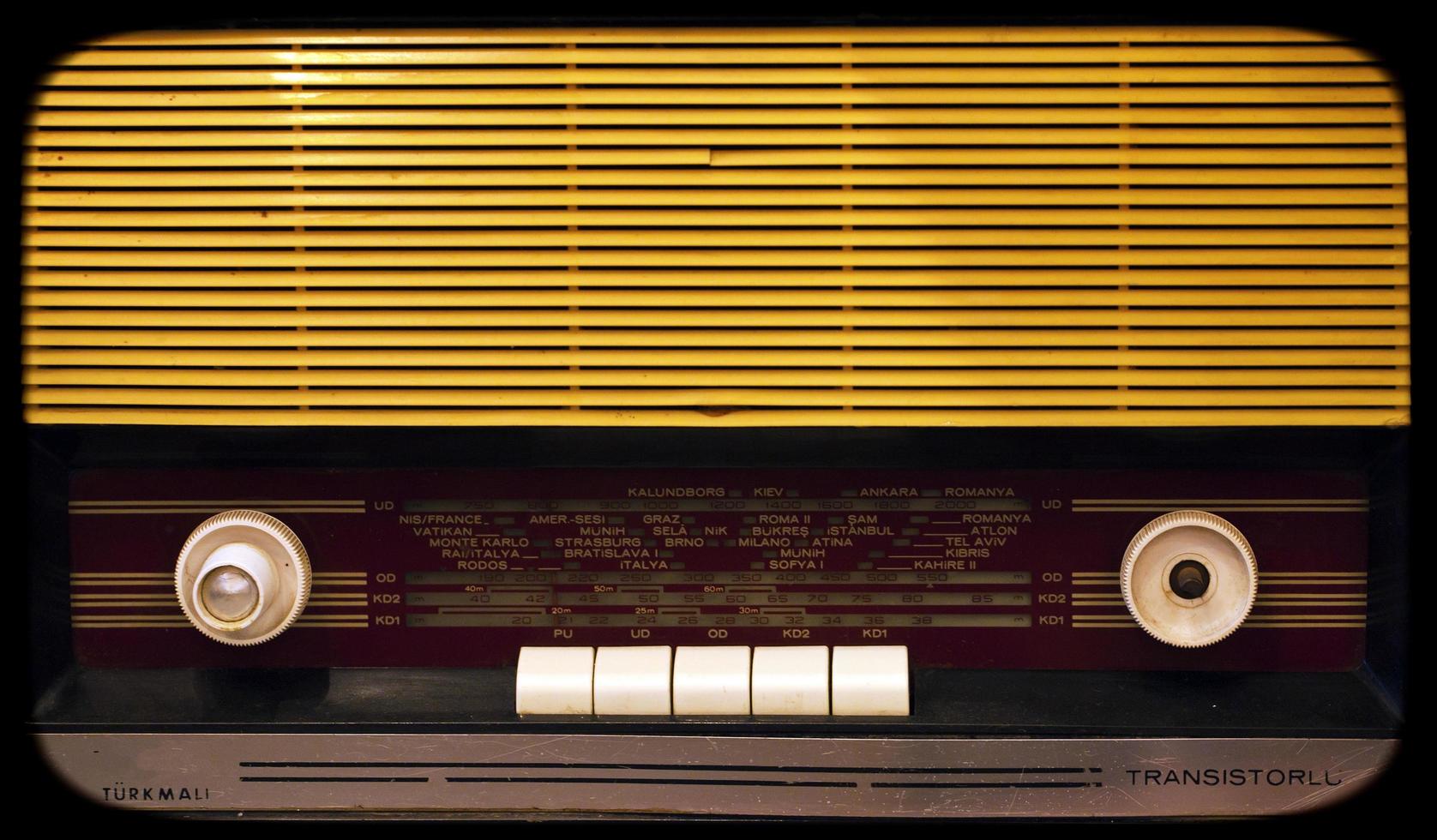 retro, vendimia, viejo, radio, nostalgia, objeto foto