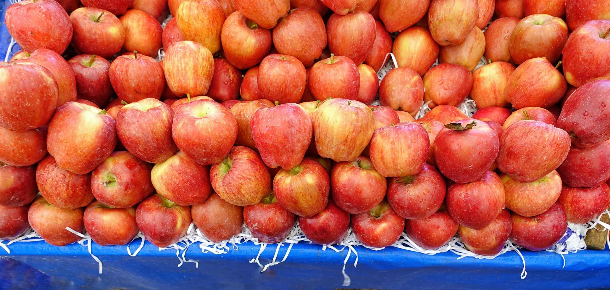 manzana de fruta sana y orgánica foto