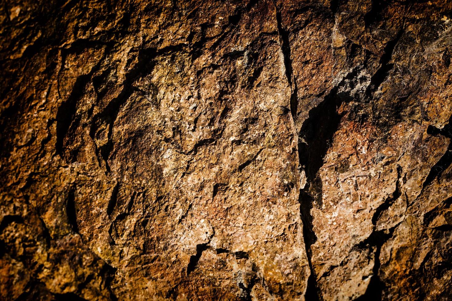 Abstract Old Grunge Cracked Stone Wall Surface photo