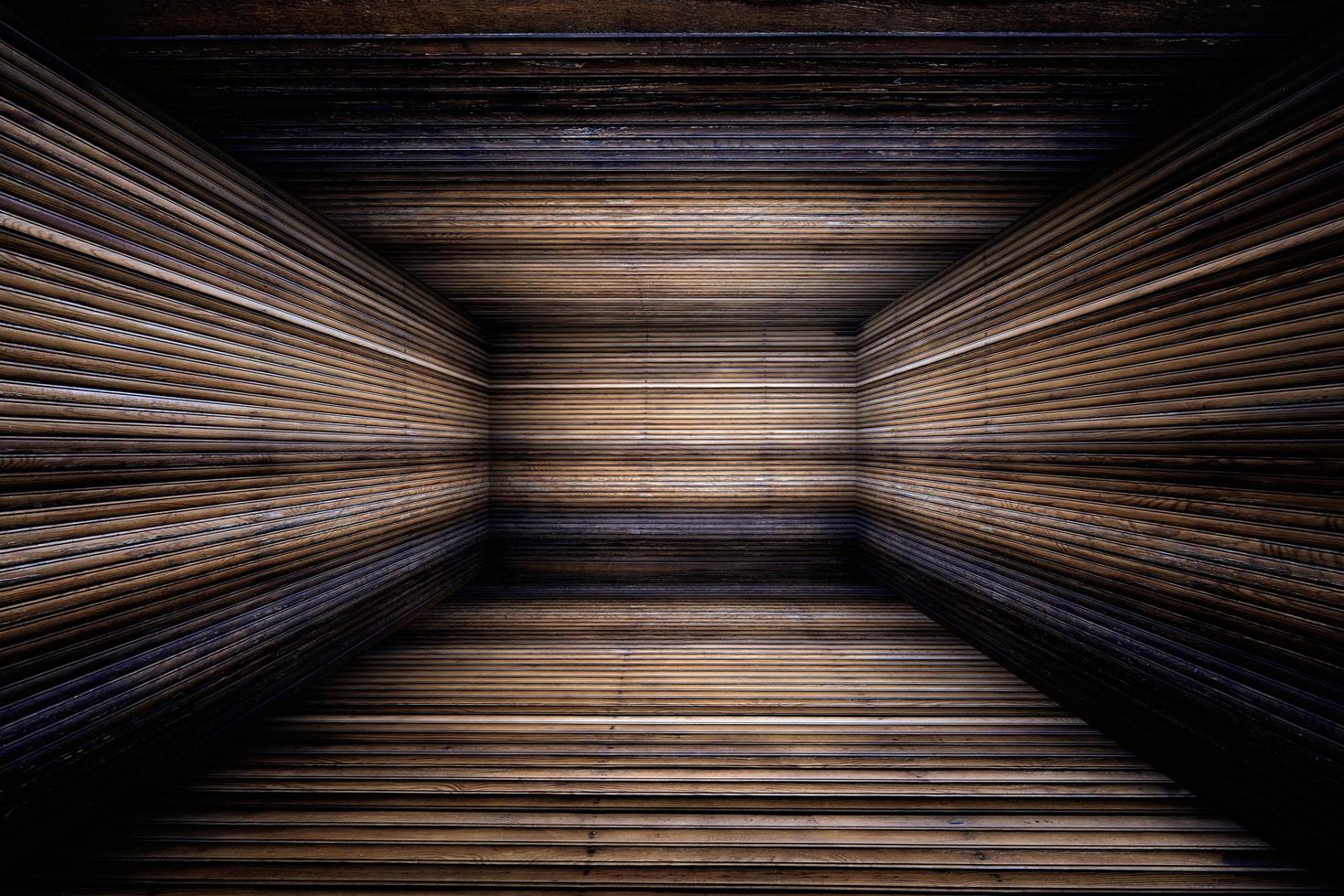 Abstract Urban Wooden Interior Room photo