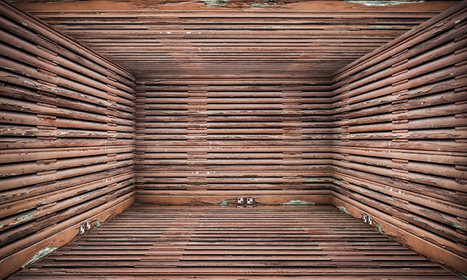 Abstract Urban Wooden Interior Room photo