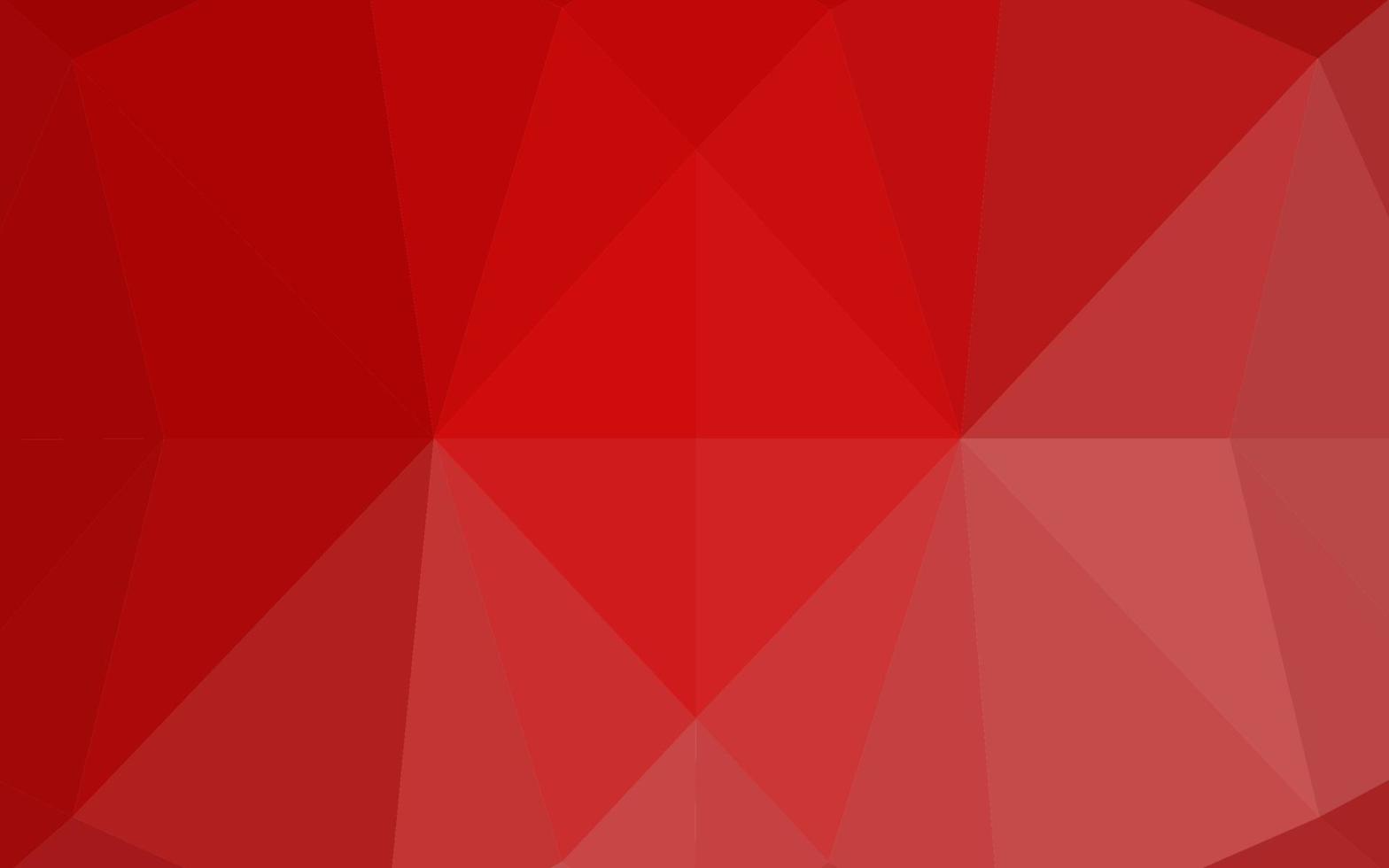 Fondo de mosaico abstracto de vector rojo claro.