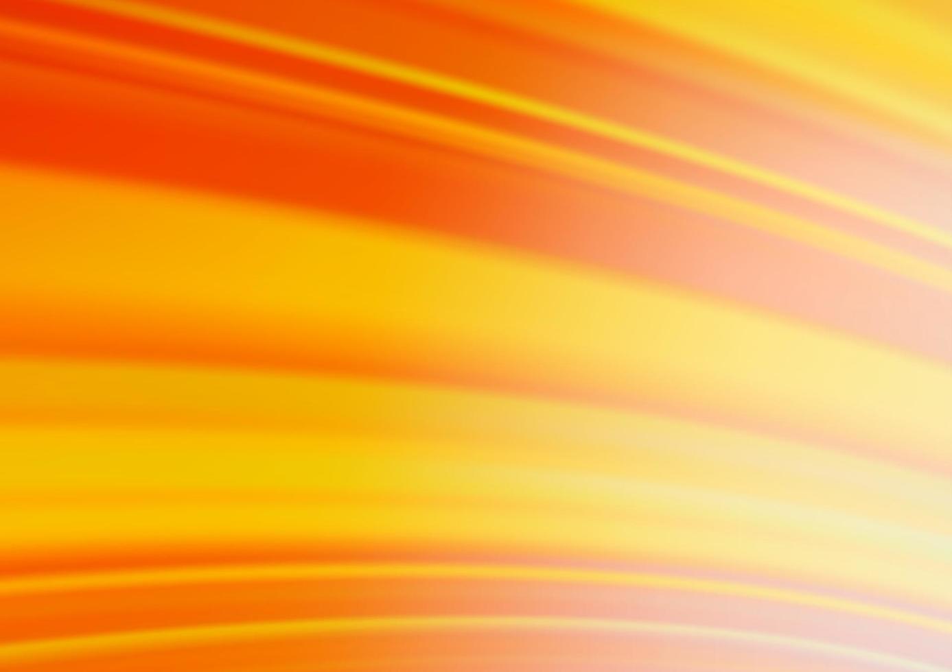 Light Orange vector abstract blurred background.