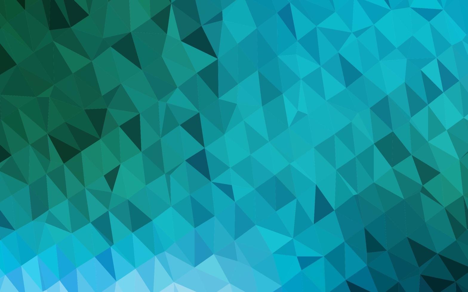 Light Blue, Green vector abstract mosaic backdrop.