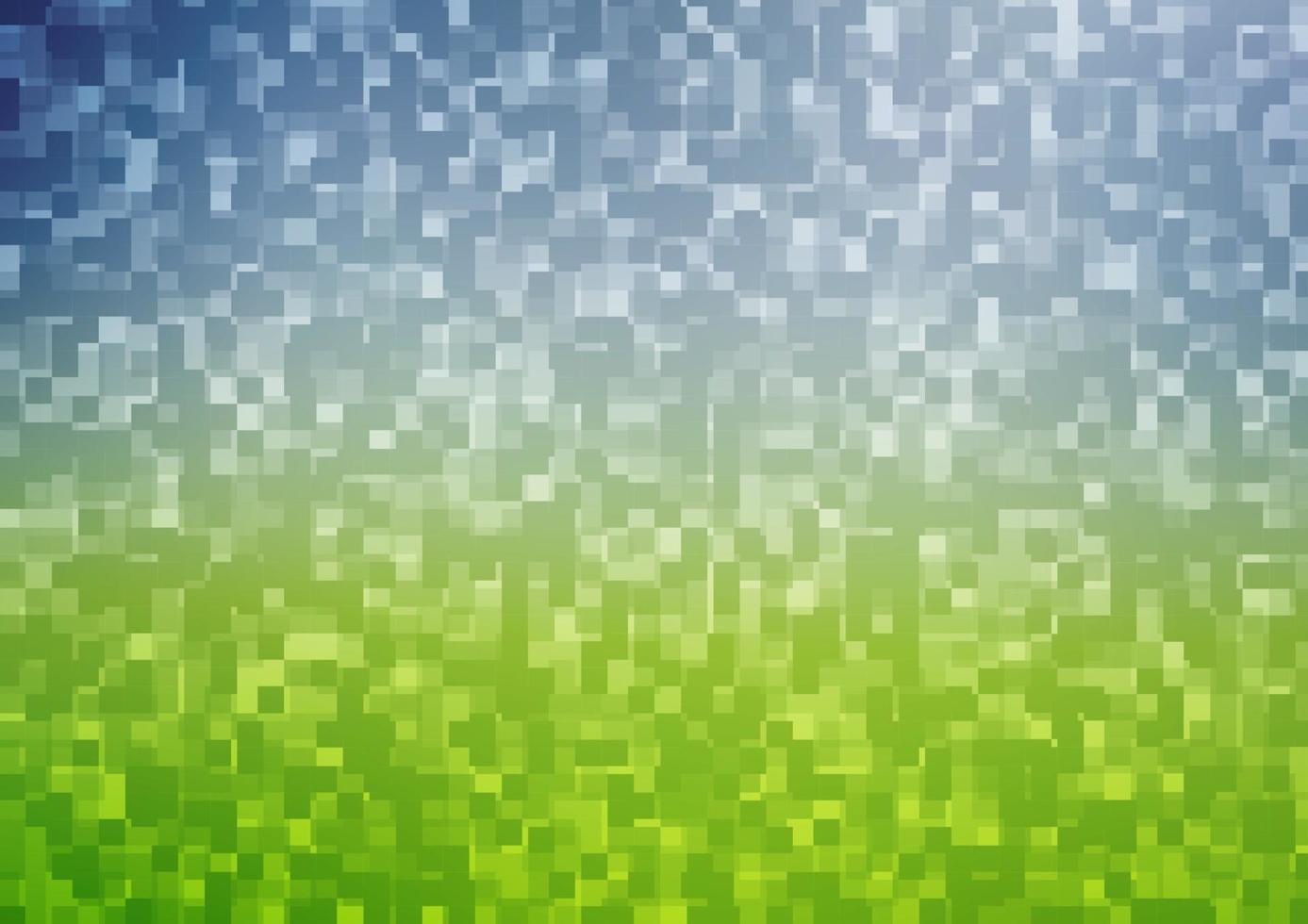 Light Blue, Green vector pattern in square style.