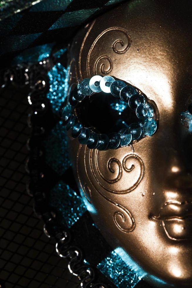 carnaval venecia teatro disfraz colorido máscara foto