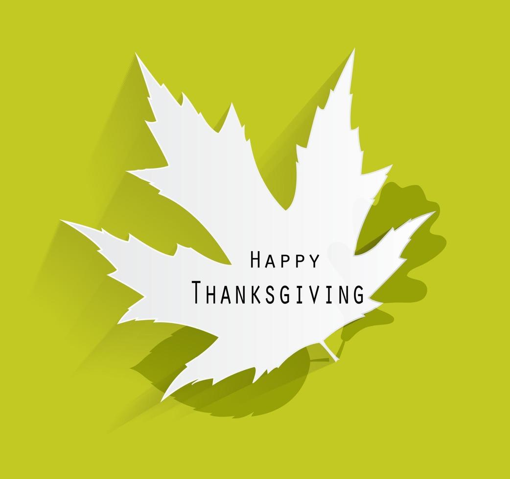 Happy Thanksgiving Day Vector Illustration