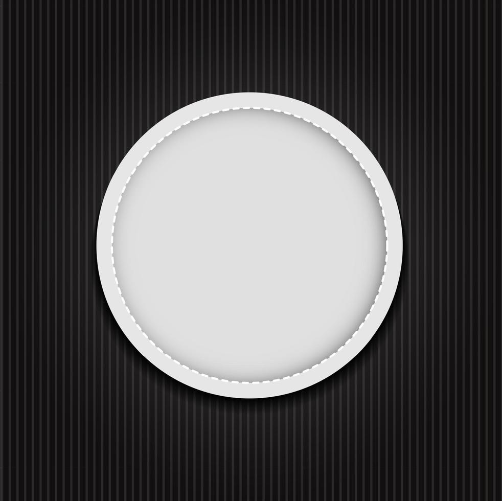 Circle Banner Vector Illustration Background