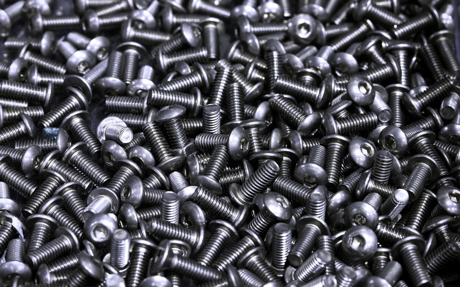 Industrial Concept Group of Metal Screw photo