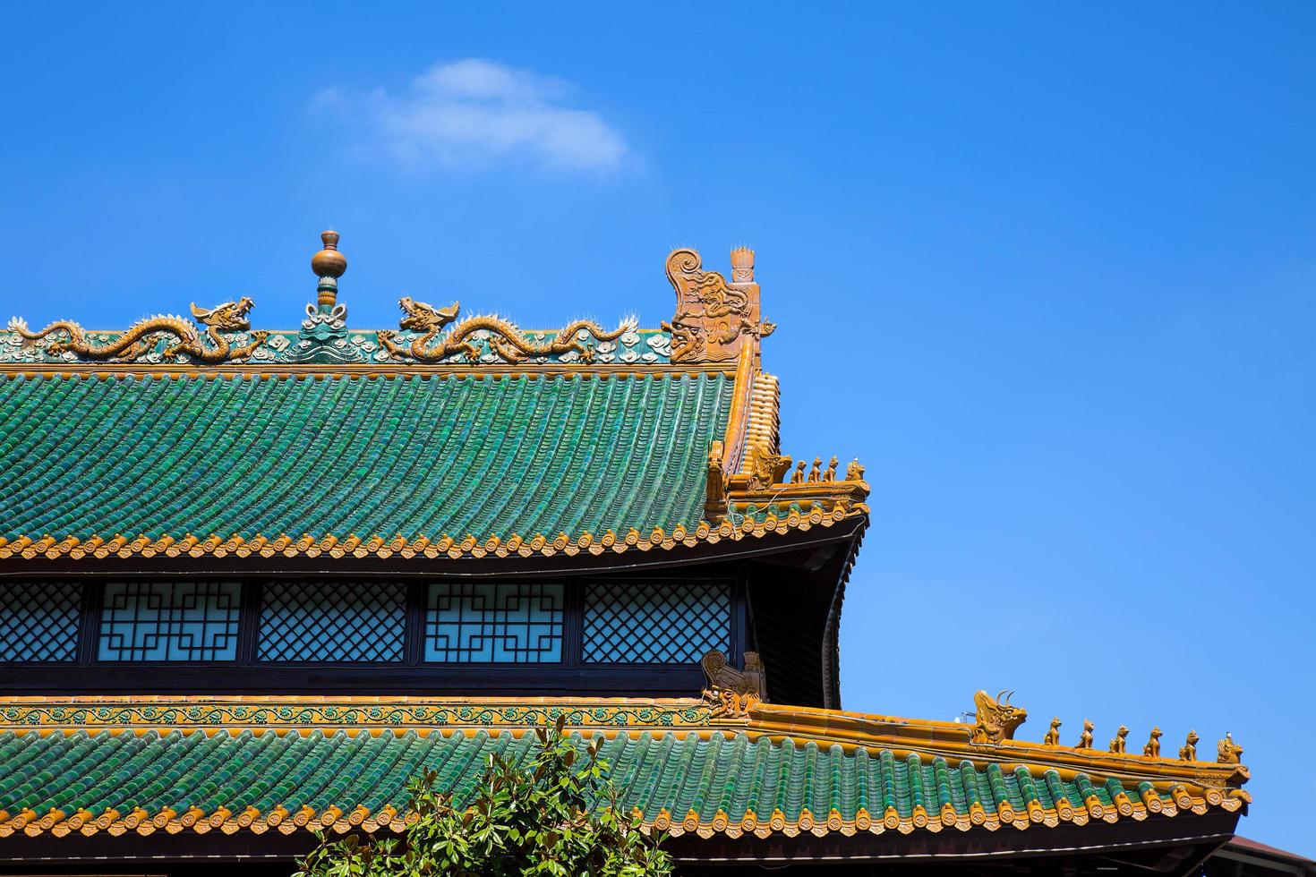 Vintage Historical Chinese House photo