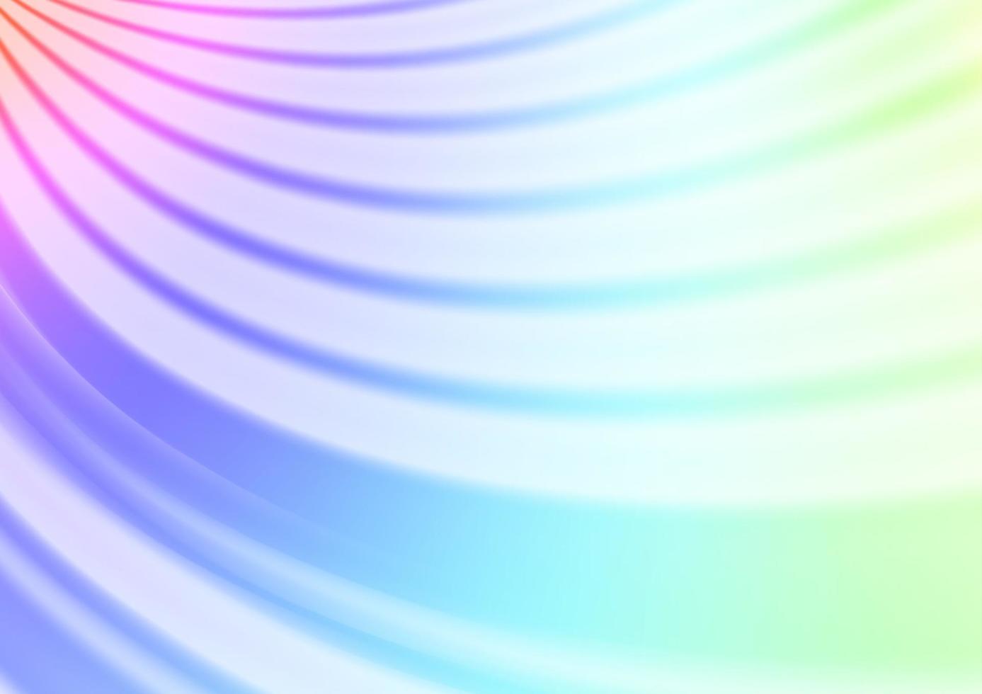 Light Multicolor, Rainbow vector blurred shine abstract template.
