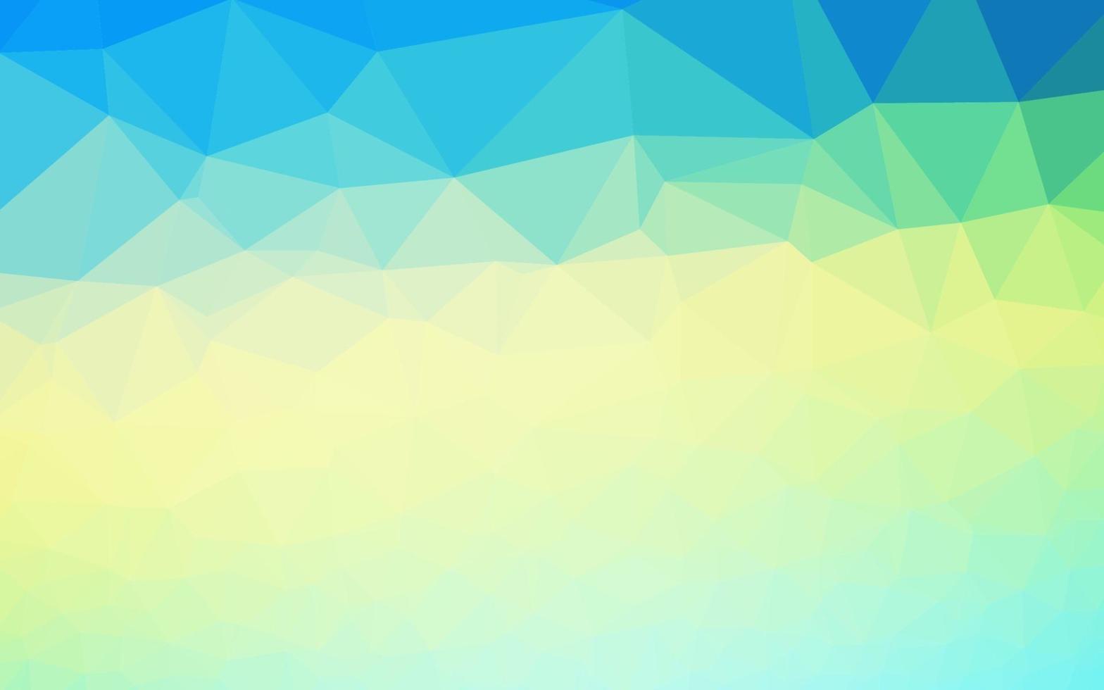 Light Blue, Yellow vector low poly texture.