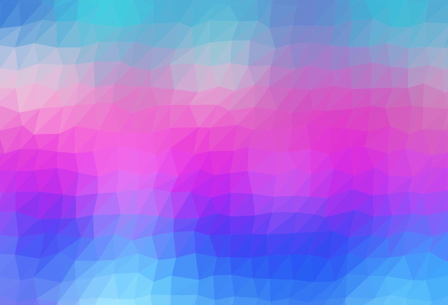 Light Multicolor, Rainbow vector shining triangular background.