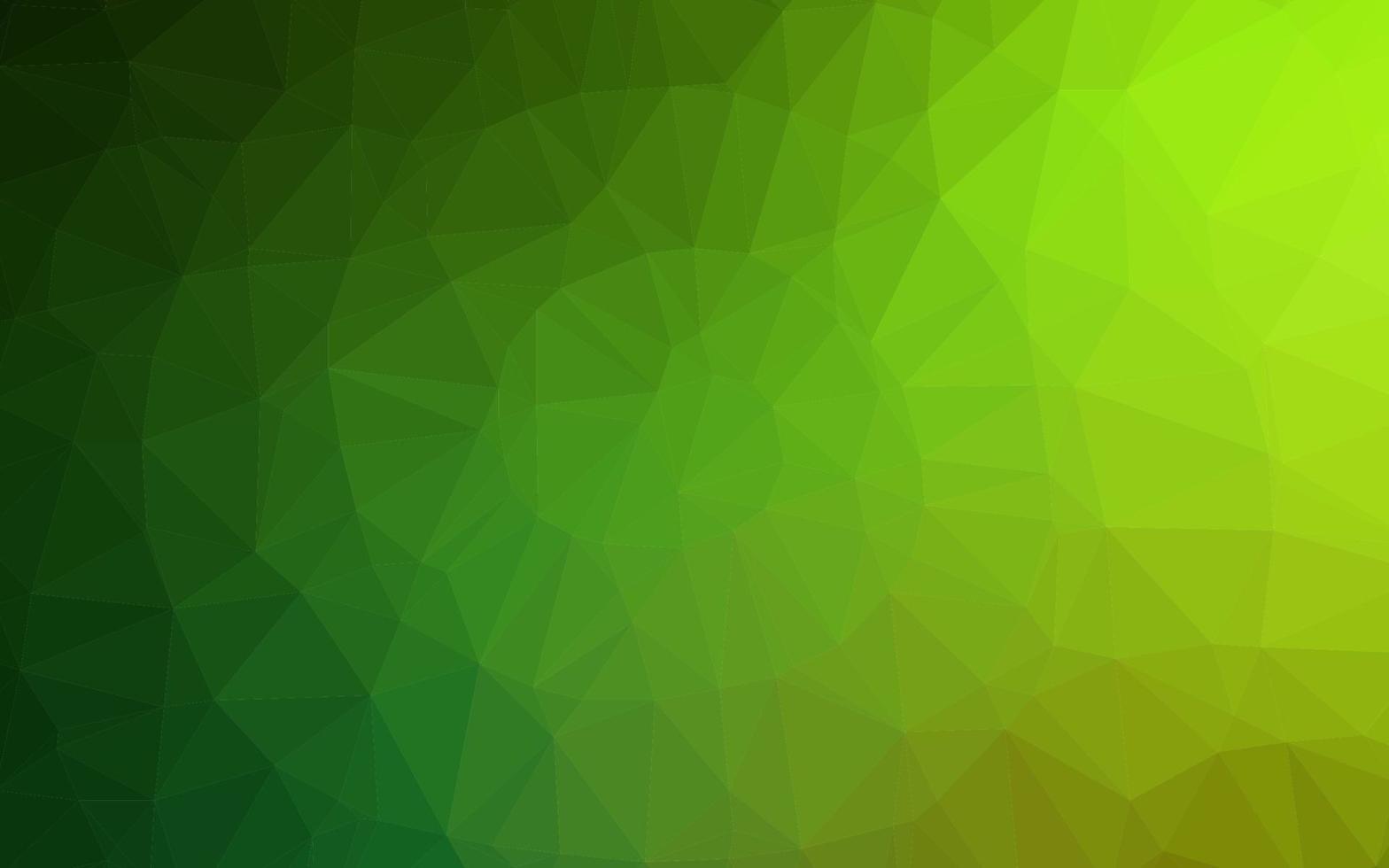 Light Green vector shining triangular pattern. 3200563 Vector Art at ...
