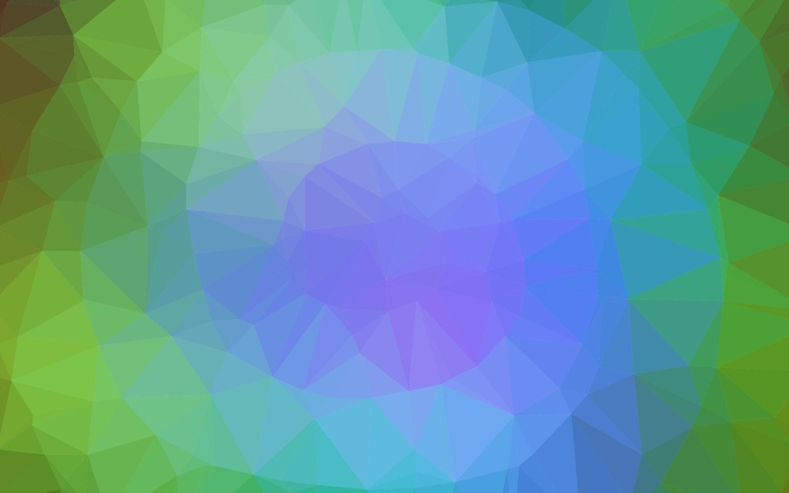multicolor claro, plantilla poligonal de vector de arco iris.