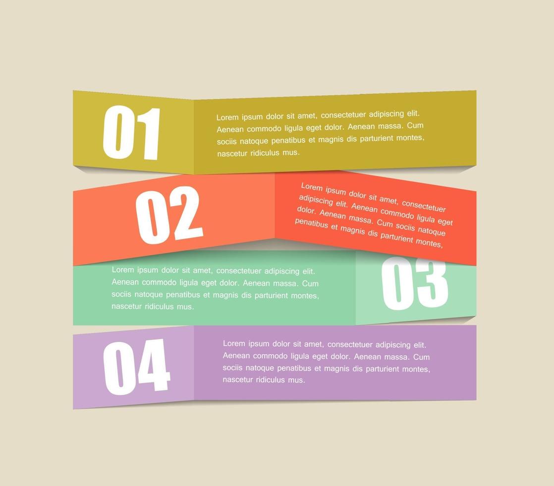 Infographic Templates for Business vector