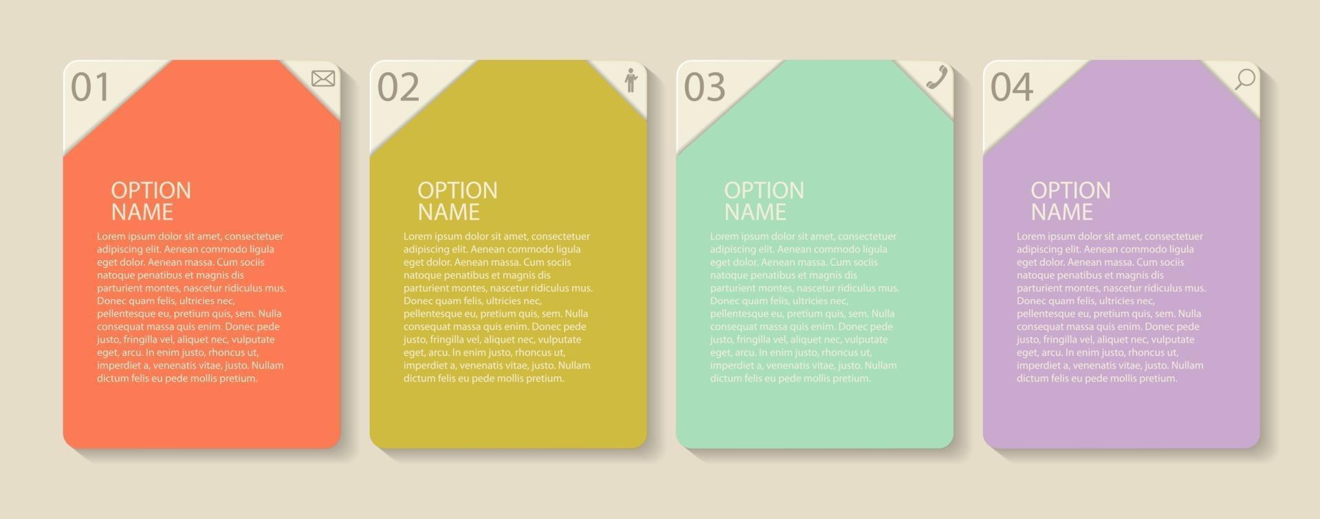 Infographic Templates for Business vector