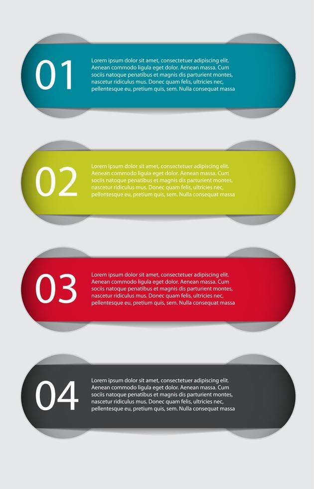 Infographic Templates for Business vector
