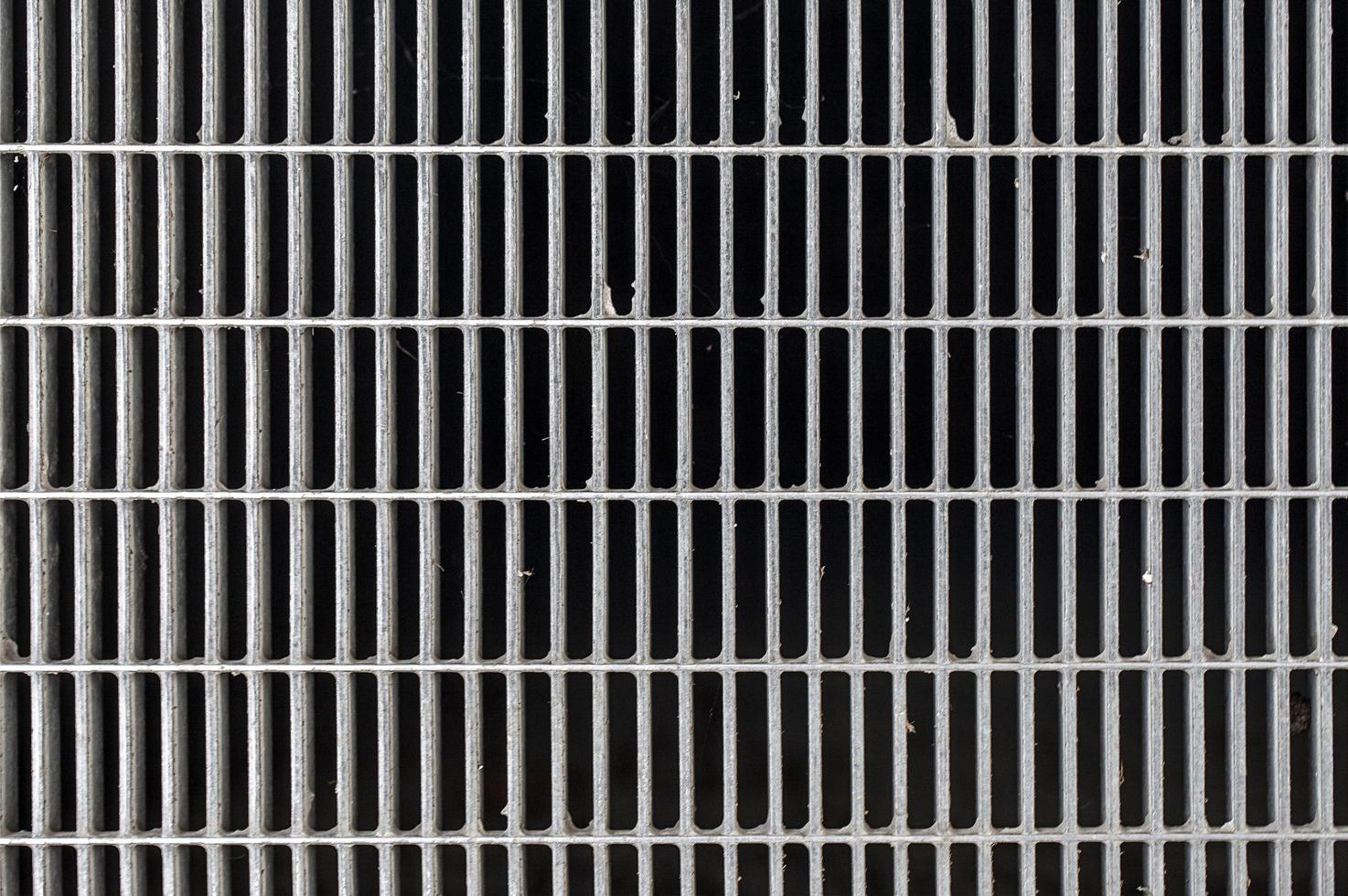Abstract Architecture Design of Iron Fences photo