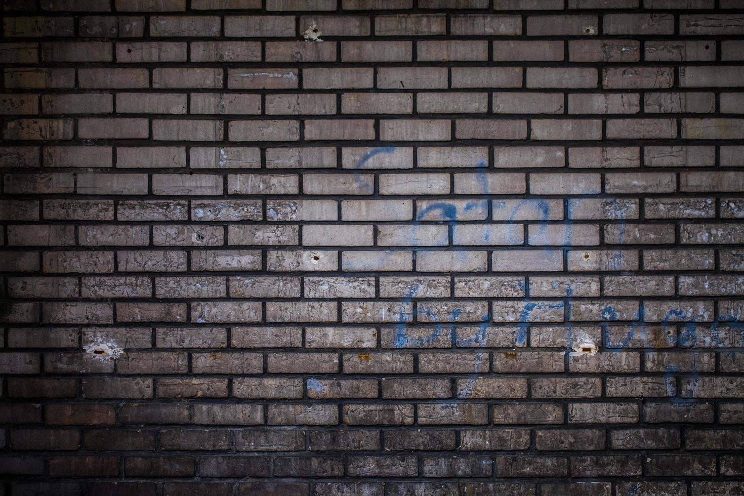 Textura de fondo de pared de ladrillo de piedra grunge foto