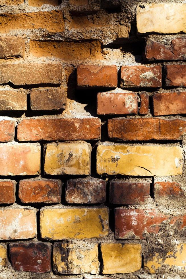 Grunge Stone Brick Wall Background Texture photo